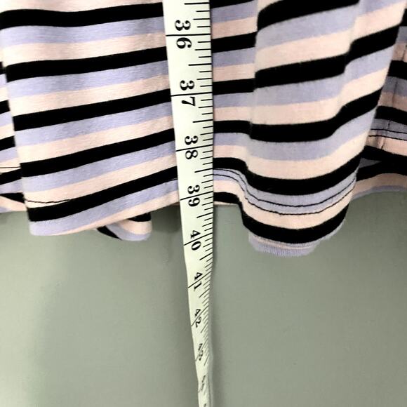 Torrid Pink Striped Mini Jersey Button-Front Sleeveless Summer Dress 2X - Picture 6 of 10